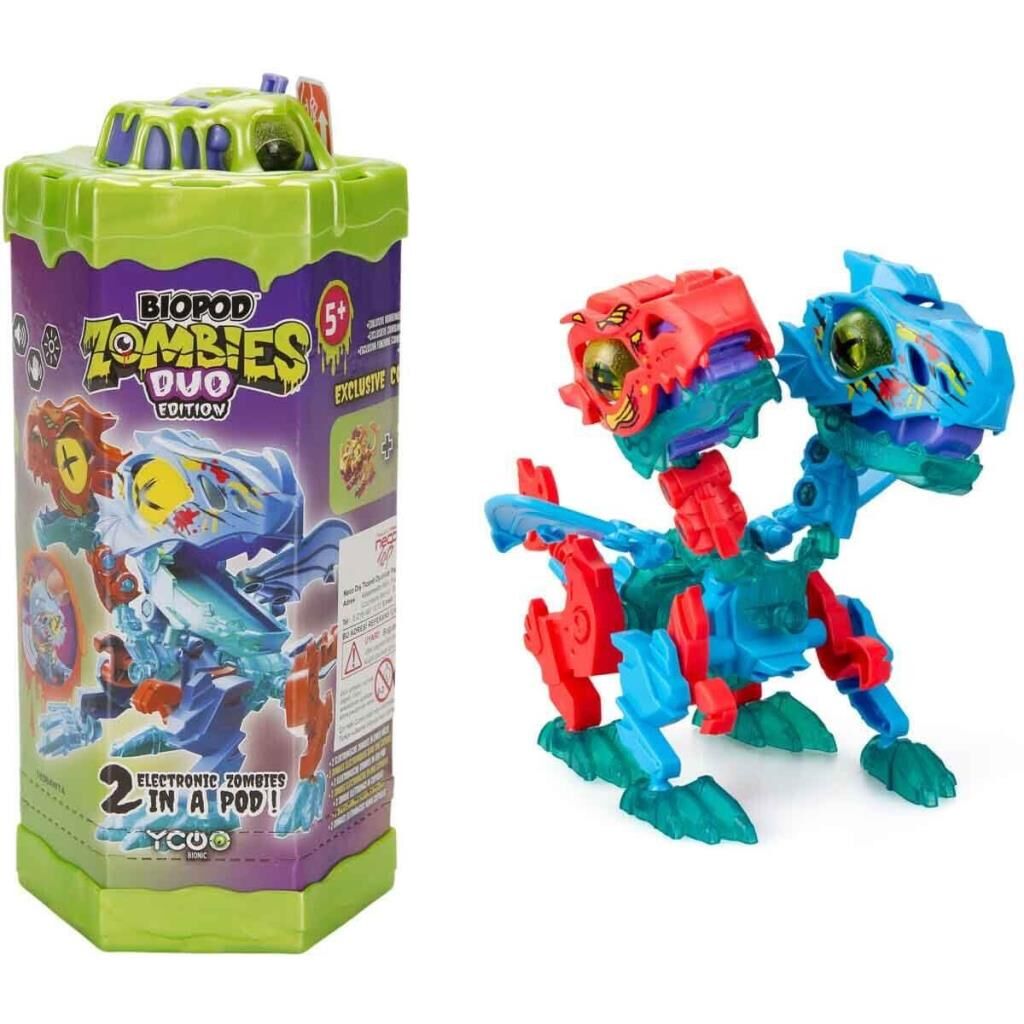 Nessiworld  SIL 88694 Sesli ve Işıklı Biopod Zombies Inmotion İkili Dinozor Robot
