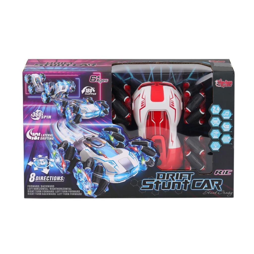 Nessiworld  HG4-33 Kumandalı Müzikli Işıklı Drift Stuntu Akrobat Araba -Vardem