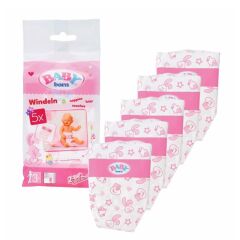 Nessiworld 826508 Baby Born 5li Bebek Bezi (Oyuncak bebek için)