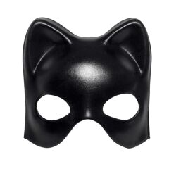 Nessiworld  Siyah Deri Görünümlü Kedi Maskesi – Cosplay & Maskeli Balo