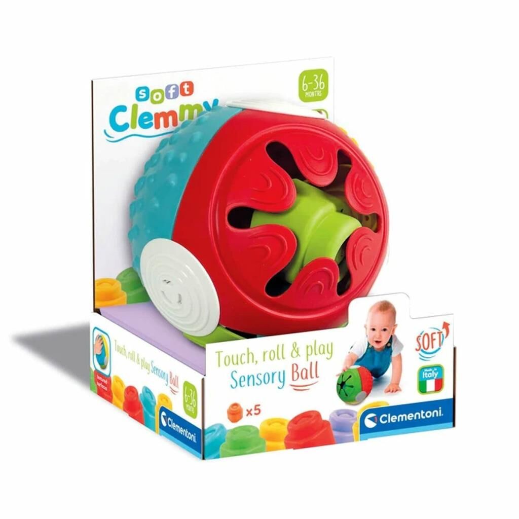 Nessiworld 17689 Soft Clemmy - Yumuşak Blok Duyusal Top 5 parça 6-36 ay