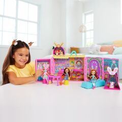 Nessiworld  HXL53 Enchantimals Ana Karakter Bebekler Evi