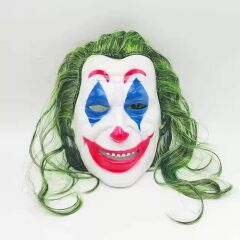 Nessiworld  Joaquin Phoenix Joker Maskesi Yeşil Saçlı