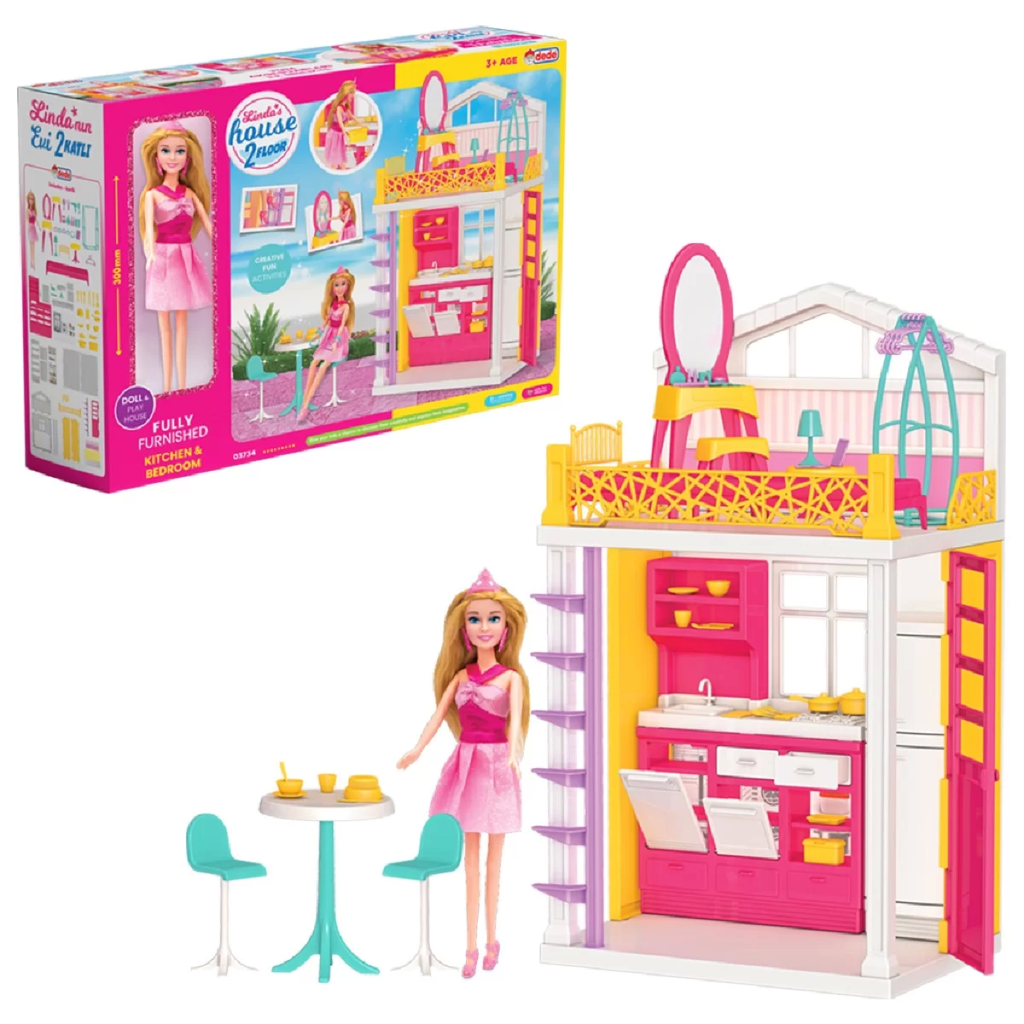 Nessiworld Linda'nın 2 Katlı Ev Seti