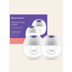 Nessiworld Lansinoh Giyilebilir Çiftli Göğüs Pompası