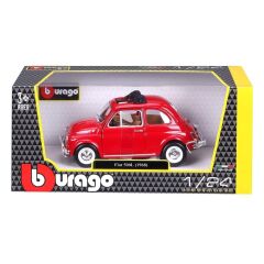 Nessiworld  22099 Burago Fiat 500L 168 Kırmızı 1:24 -Sunman