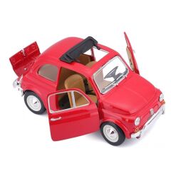 Nessiworld  22099 Burago Fiat 500L 168 Kırmızı 1:24 -Sunman