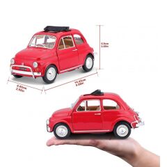 Nessiworld  22099 Burago Fiat 500L 168 Kırmızı 1:24 -Sunman