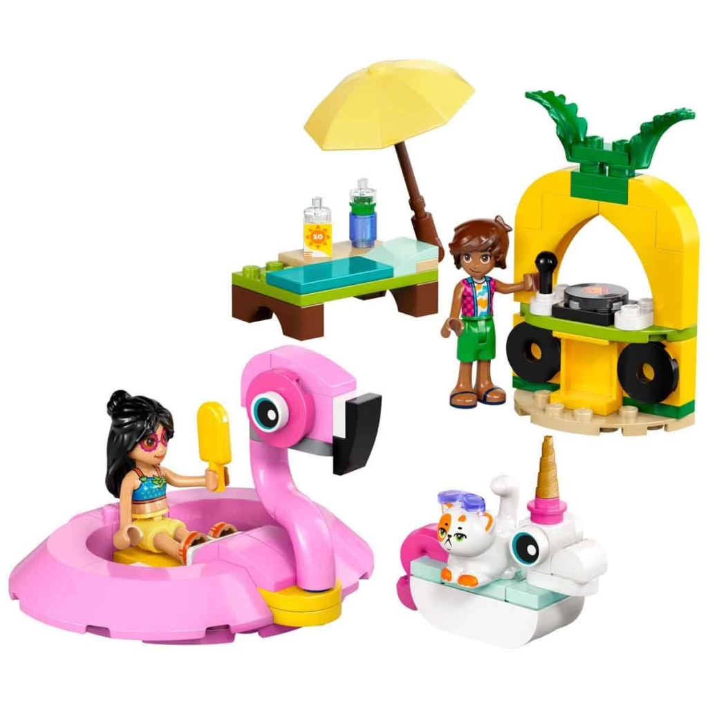 Nessiworld LEGO Friends Tek Boynuzlu At ve Flamingo Havuz Partisi 42658