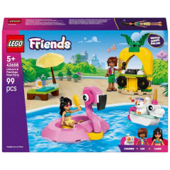 Nessiworld LEGO Friends Tek Boynuzlu At ve Flamingo Havuz Partisi 42658
