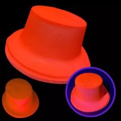 Nessiworld  Neon Partisi Turuncu Renk Plastik Fötr Şapka