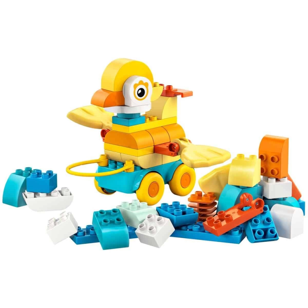 Nessiworld LEGO DUPLO Kasabası 3’ü 1 Arada Tekerlekli Hayvanlar 10448