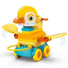 Nessiworld LEGO DUPLO Kasabası 3’ü 1 Arada Tekerlekli Hayvanlar 10448
