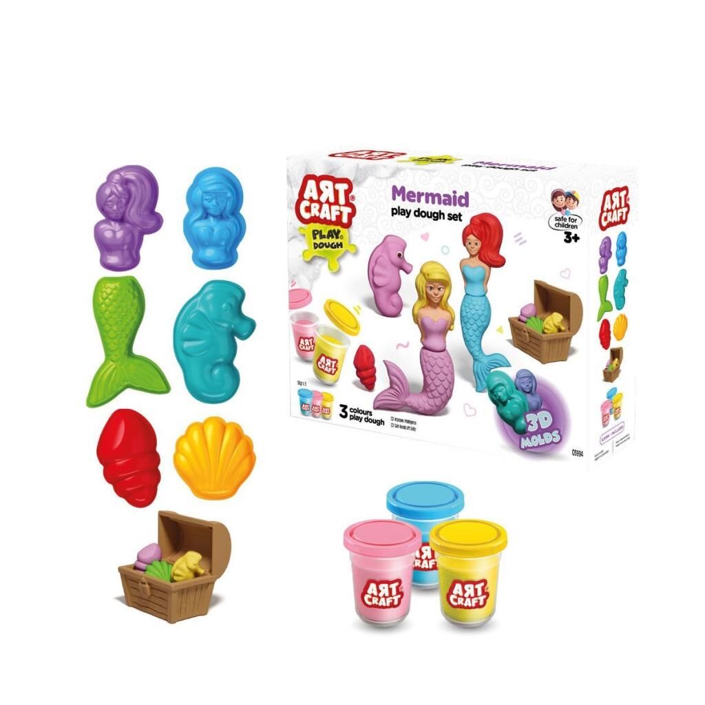 Nessiworld  03994 Art Craft Deniz Kızı Hamur Set 168 Gr -Fentoys
