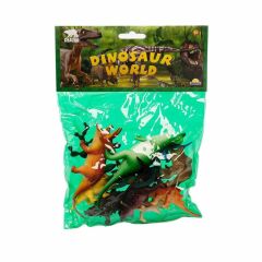 Nessiworld 0710 Dinozorların Dünyası Poşetli Hayvan Oyun Seti Orta Boy