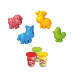 Nessiworld  03993 Art Craft Çiftlik Hayvanları Hamur Set 168 Gr -Fentoys