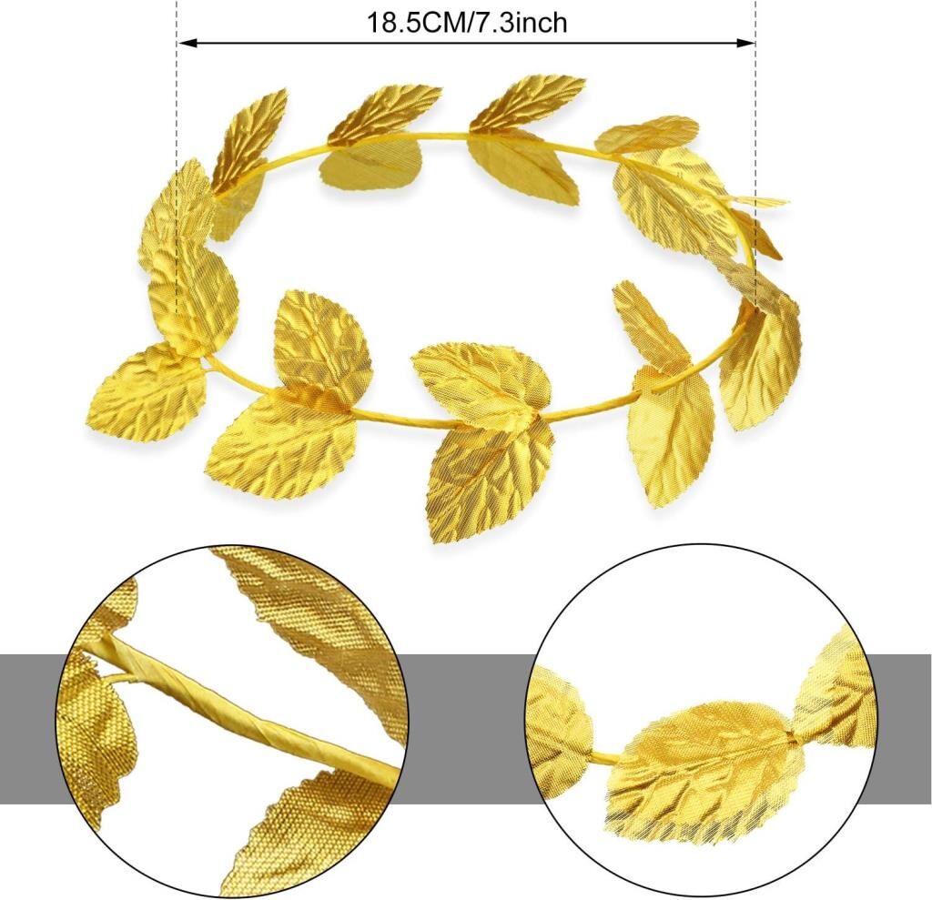 Nessiworld  Roma Bizans Altın Yapraklı Sezar Tacı