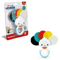 Nessiworld 17325 Baby Clementoni - Gökkuşağı Çıngırak +3 ay