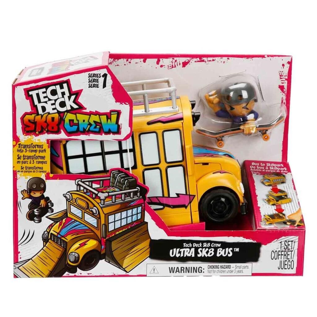 Nessiworld  6071034 Tech Deck SK8 Crew Oyun Seti