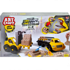 Nessi World Art Craft Forklift Operatör Kinetik Kum Oyun Seti 750 Gr.