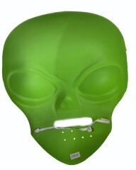 Ghoulish Productions Green Alien Mask 45x30 cm ( UZAYLI )