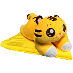 Nessiworld Peluş Battaniyeli Yatan Kedi 55 cm.