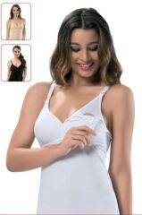 Nessiworld İmer Emzirme Atleti 1268 Cream
