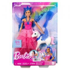 Nessiworld Barbie Mavi Saçlı Prenses Bebek