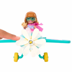 Nessiworld Barbie Chelsea'nın Pervaneli Mini Uçağı
