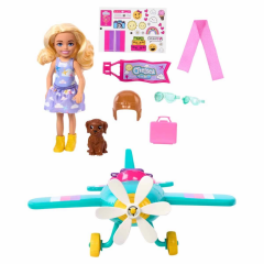 Nessiworld Barbie Chelsea'nın Pervaneli Mini Uçağı