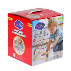 Nessiworld  ONY-410 Ahşap Boncuklu Koordinasyon -Onyıl Oyuncak