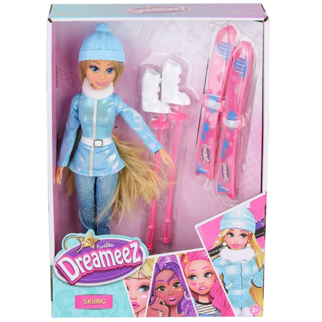 Nessiworld  1081030 Dreameez Bebek ve Kayak Seti -Sunman