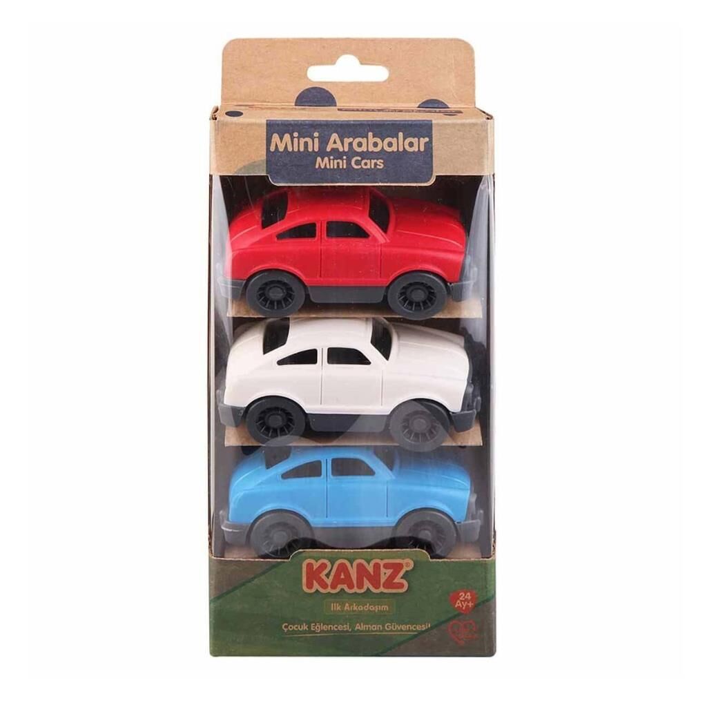 Nessiworld  30812 Enfal - 3'lü Mini Arabalar +24 ay
