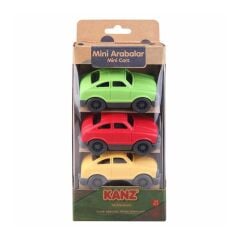 Nessiworld  30812 Enfal - 3'lü Mini Arabalar +24 ay
