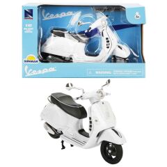 Nessiworld 57243 SUN- Vespa  GTS 300 Super Beyaz Motor 1:12