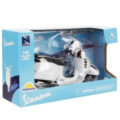 Nessiworld 57243 SUN- Vespa  GTS 300 Super Beyaz Motor 1:12