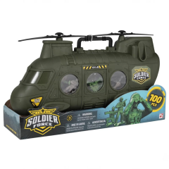 Nessiworld Rescue Force Askeri Helikopter Oyun Seti 100 Parça