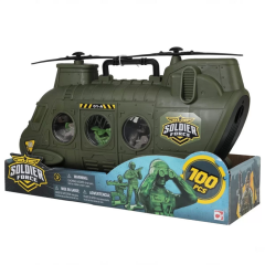 Nessiworld Rescue Force Askeri Helikopter Oyun Seti 100 Parça