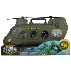 Nessiworld Rescue Force Askeri Helikopter Oyun Seti 100 Parça