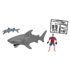 Nessiworld S01049012 Wild Quest Köpek Balığı ve Dalgıç Adam Oyun Seti