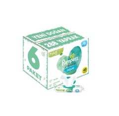 Prima Pampers Harmonie Aqua Yenidoğan Islak Havlu 48x6 Adet (288 Yaprak)