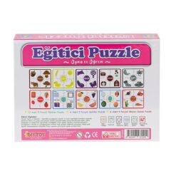 Nessiworld  7194 Çark Puzzle Renkler Şekiller -Dıytoy