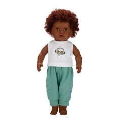 Nessiworld Dada Kıvırcık Saçlı Bebek 60 cm