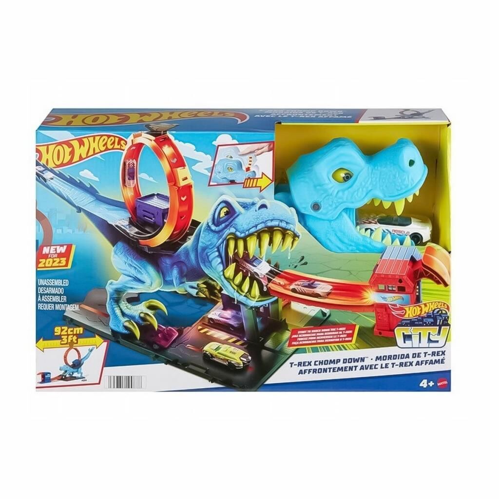 Nessiworld HKX42 Hot Wheels Dinozor ile Mücadele Oyun Seti