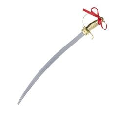 Nessiworld  Altın Renk Kabzalı Zararsız Oyuncak Şövalye Kılıcı – 68 cm (Plastik)