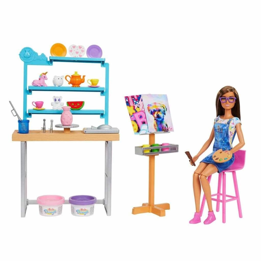Nessiworld  Barbie'nin Sanat Atölyesi HCM85