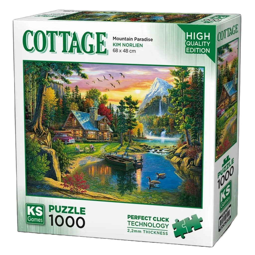 Nessiworld KS Games Mountain Paradise Puzzle 1000 Parça 20799