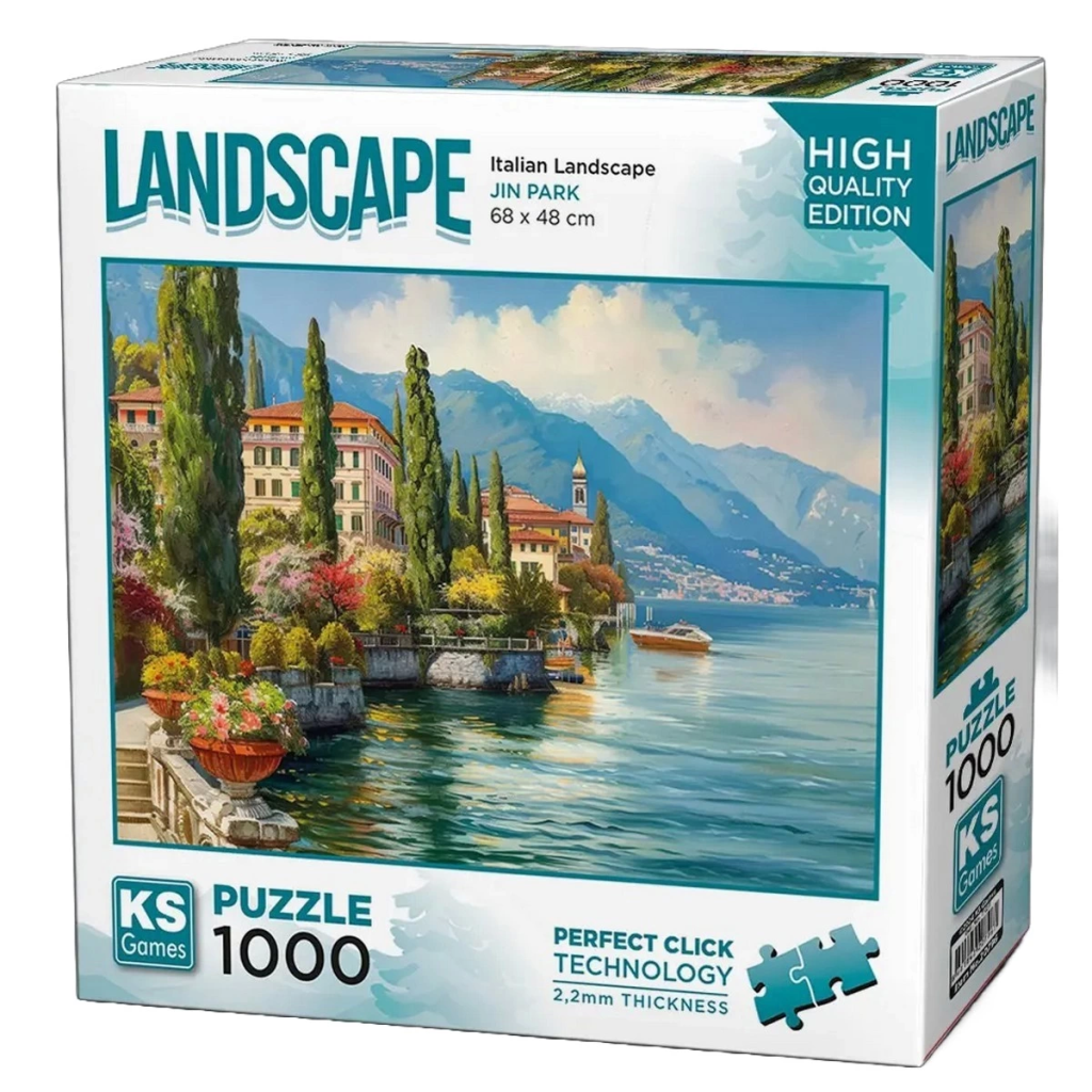 Nessiworld Ks Games Italian Landscape Puzzle 1000 Parça 20796
