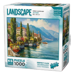 Nessiworld Ks Games Italian Landscape Puzzle 1000 Parça 20796
