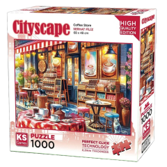 Nessiworld  KS Games Coffee Store Puzzle 1000 Parça 20809